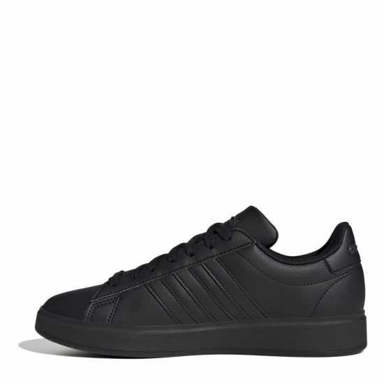 Adidas Womens Grand Court Sneakers Трикратно черно Дамски маратонки