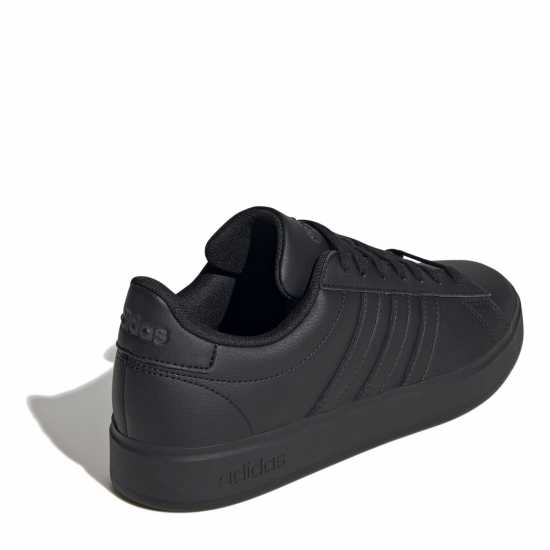 Adidas Womens Grand Court Sneakers Трикратно черно Дамски маратонки
