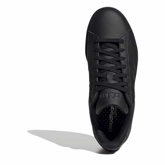 Adidas Womens Grand Court Sneakers Трикратно черно Дамски маратонки
