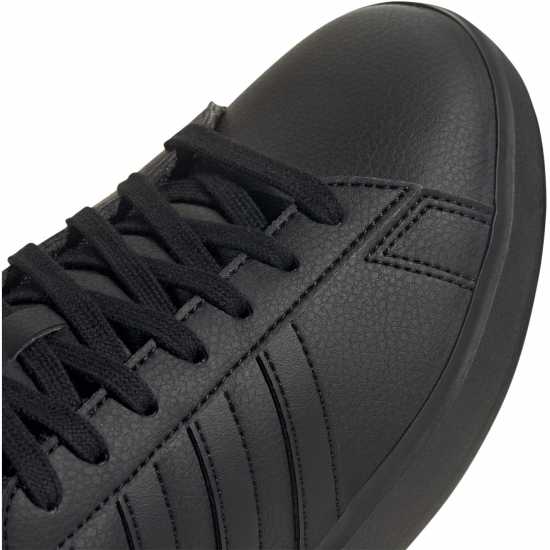 Adidas Womens Grand Court Sneakers Triple Black Дамски маратонки