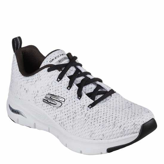 Skechers Knit Lace-Up W  Air-Cool White Дамски маратонки