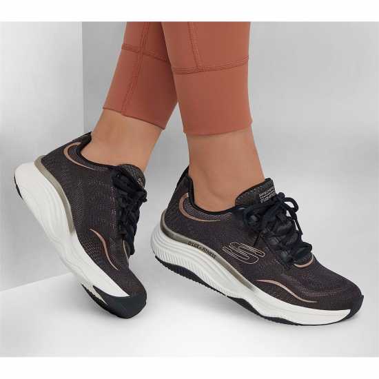 Skechers Skechers Relaxed Fit: D'Lux Fitness - Pure Glam Trainers  - Дамски маратонки