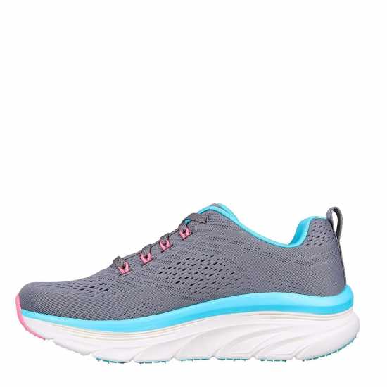 Skechers D'Lux Walker - Fresh Finesse Women's Trainers Сиво Skechers D'Lux Walker - Fresh Finesse Women's Trainers Сиво
