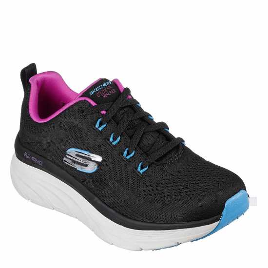 Дамски маратонки Skechers D'Lux Walker - Fresh Finesse Women's Trainers Черно Skechers D'Lux Walker - Fresh Finesse Women's Trainers Черно Дамски маратонки