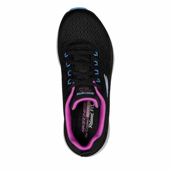 Дамски маратонки Skechers D'Lux Walker - Fresh Finesse Women's Trainers Черно Skechers D'Lux Walker - Fresh Finesse Women's Trainers Черно Дамски маратонки