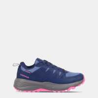 Karrimor Caracal Waterproof Trainers Ladies Navy/Pink 
