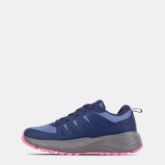 Karrimor Caracal Waterproof Trainers Ladies Navy/Pink 