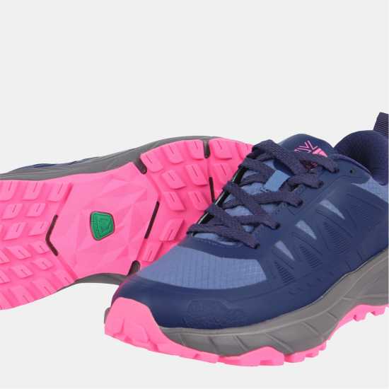 Karrimor Caracal Waterproof Trainers Ladies Navy/Pink 
