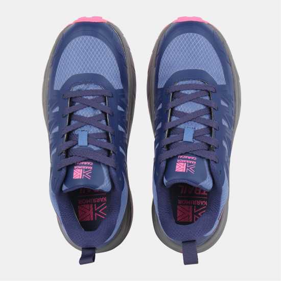 Karrimor Caracal Waterproof Trainers Ladies Navy/Pink 