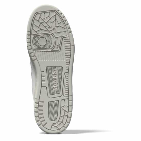 Adidas Rapid Court Low-Top Trainers Womens Три бяло Дамски маратонки