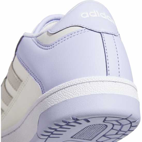 Adidas Rapid Court Low-Top Trainers Womens Меко лилаво Дамски маратонки