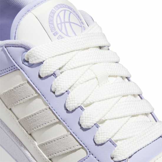 Adidas Rapid Court Low-Top Trainers Womens Меко лилаво Дамски маратонки