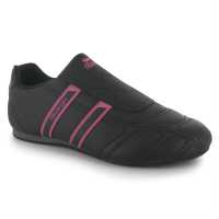 Slazenger Дамски Маратонки Warrior Ladies Trainers Черно/Червено Дамски високи кецове