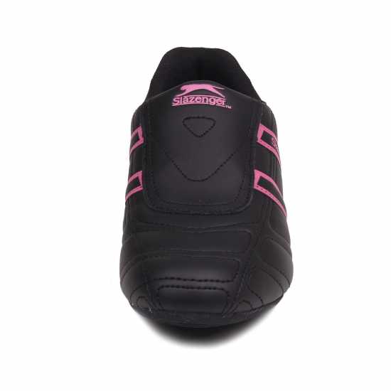 Slazenger Дамски Маратонки Warrior Ladies Trainers Черно/Червено Дамски високи кецове