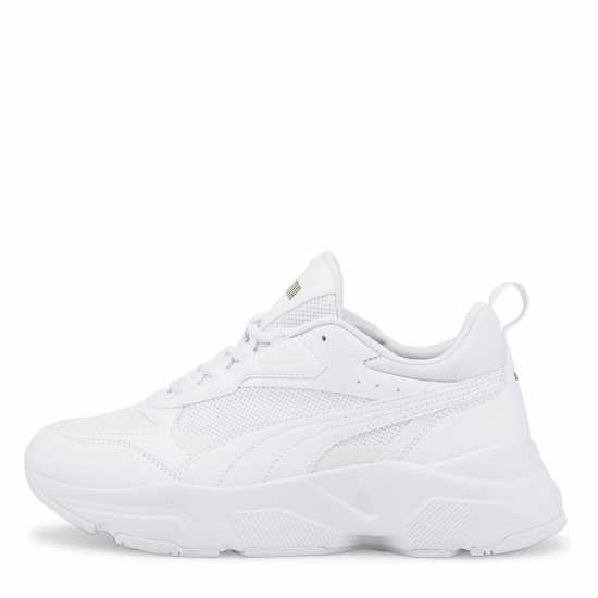 Дамски маратонки Puma Cassia Trainers Ladies Бяло/Злато Puma Cassia Trainers Ladies Бяло/Злато Дамски маратонки