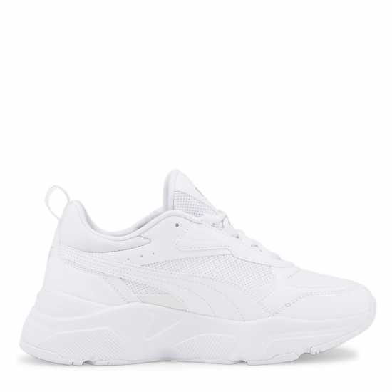 Дамски маратонки Puma Cassia Trainers Ladies Бяло/Злато Puma Cassia Trainers Ladies Бяло/Злато Дамски маратонки