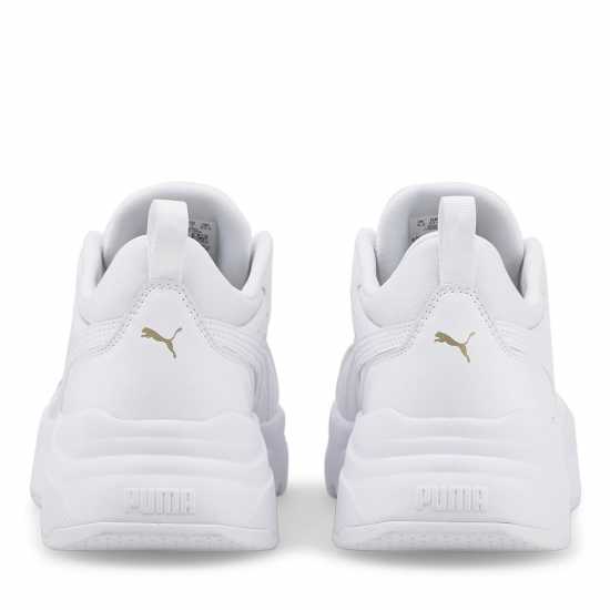 Дамски маратонки Puma Cassia Trainers Ladies Бяло/Злато Puma Cassia Trainers Ladies Бяло/Злато Дамски маратонки