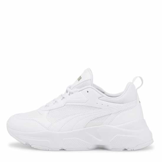 Дамски маратонки Puma Cassia Trainers Ladies Бяло/Злато Puma Cassia Trainers Ladies Бяло/Злато Дамски маратонки