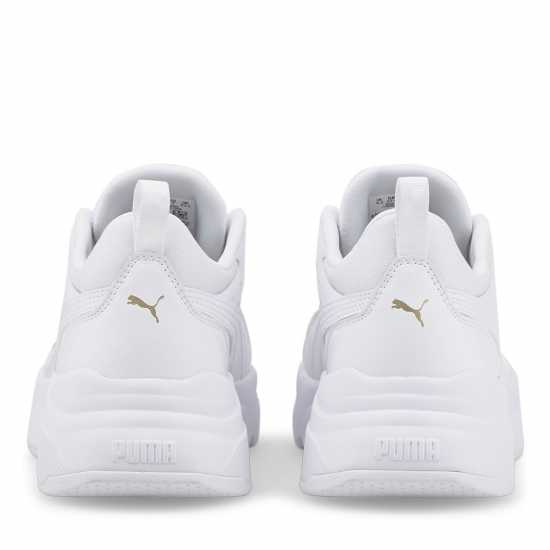 Дамски маратонки Puma Cassia Trainers Ladies Бяло/Злато Puma Cassia Trainers Ladies Бяло/Злато Дамски маратонки