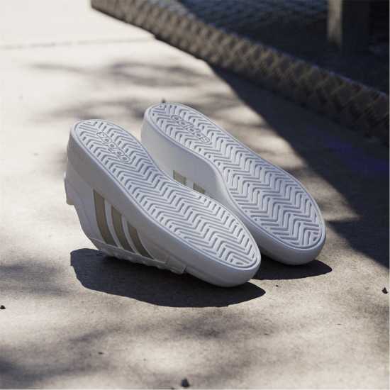 Adidas Мъжки Маратонки Grand Court Base Womens Trainers Бяло 