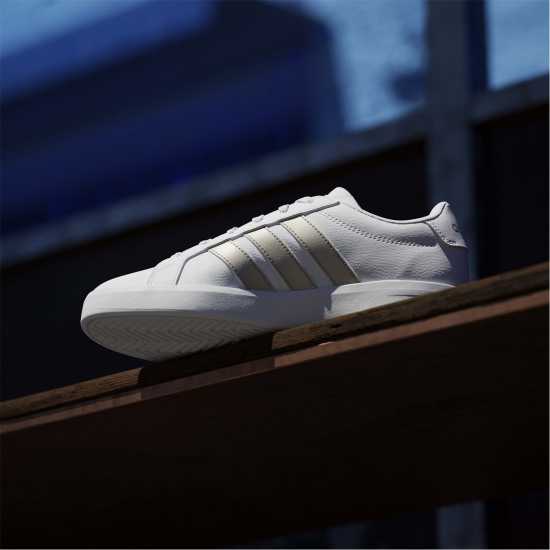 Adidas Мъжки Маратонки Grand Court Base Womens Trainers Бяло 