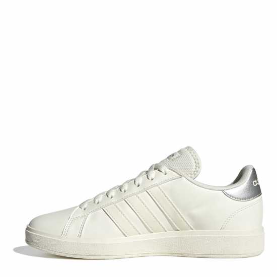 Adidas Мъжки Маратонки Grand Court Base Womens Trainers Core Wht/Slvr Дамски маратонки