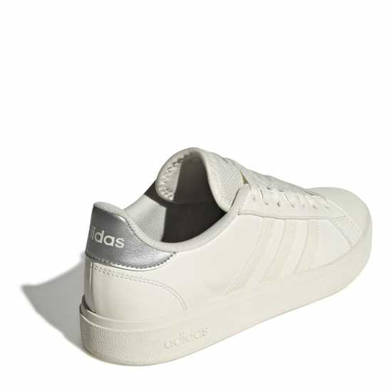 Adidas Мъжки Маратонки Grand Court Base Womens Trainers Core Wht/Slvr Дамски маратонки