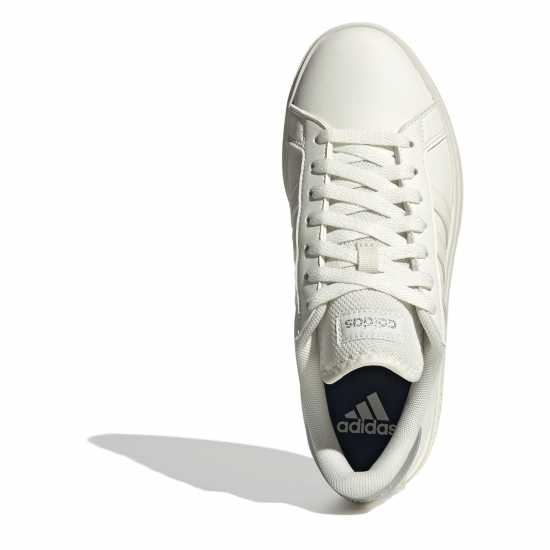 Adidas Мъжки Маратонки Grand Court Base Womens Trainers Core Wht/Slvr Дамски маратонки