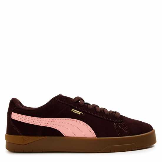 Puma Мъжки Маратонки Jada Suede Womens Trainers Brown/Pink 