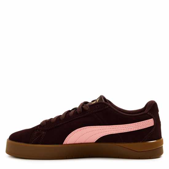 Puma Мъжки Маратонки Jada Suede Womens Trainers Brown/Pink 