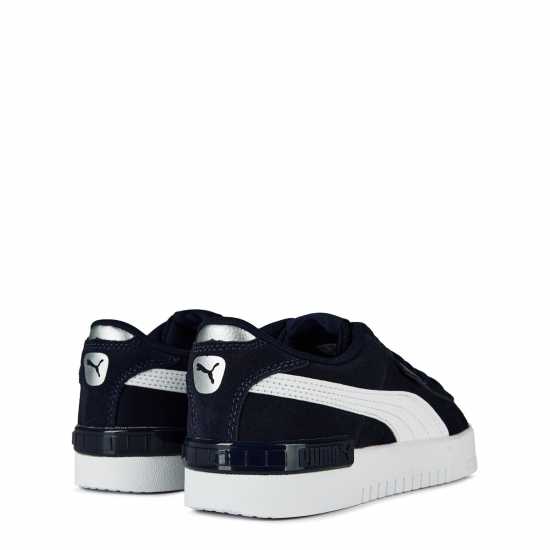 Puma Мъжки Маратонки Jada Suede Womens Trainers Морско синьо/Бяло 