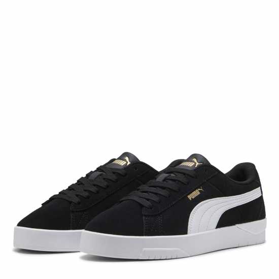 Puma Мъжки Маратонки Jada Suede Womens Trainers Черно/Бяло 