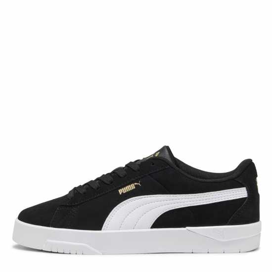 Puma Мъжки Маратонки Jada Suede Womens Trainers Черно/Бяло 