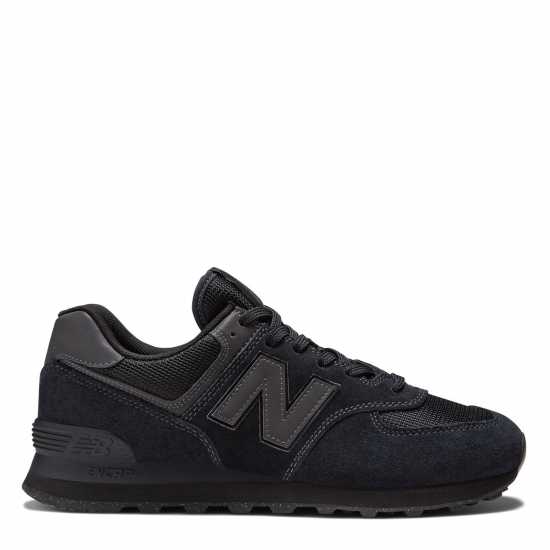 Мъжки Обувки New Balance 574 Womens Shoes Black Mono 