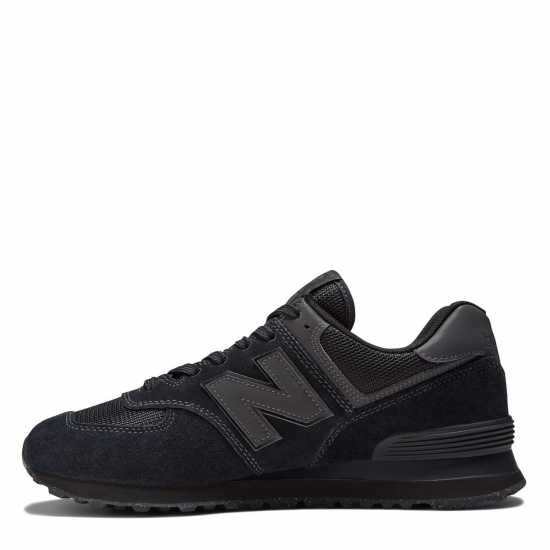 Мъжки Обувки New Balance 574 Womens Shoes Black Mono 