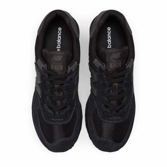 Мъжки Обувки New Balance 574 Womens Shoes Black Mono 