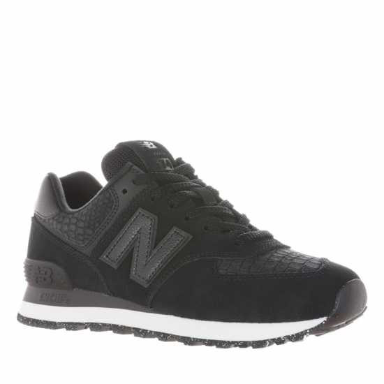Мъжки Обувки New Balance 574 Womens Shoes Черна змия 