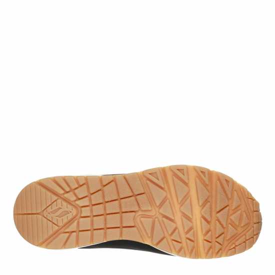 Дамски маратонки Skechers Uno Stand On Air Trainers Womens Черно/Бяло Skechers Uno Stand On Air Trainers Womens Черно/Бяло Дамски маратонки