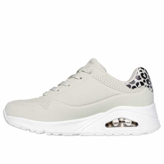 Дамски маратонки Skechers Uno Stand On Air Trainers Womens Бежово/Леопард Skechers Uno Stand On Air Trainers Womens Бежово/Леопард Дамски маратонки