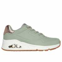 Skechers Uno Stand On Air Trainers Womens Sage Дамски маратонки