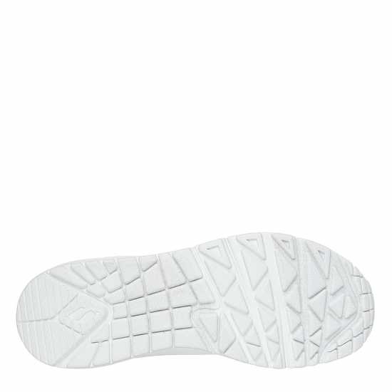 Skechers Uno Stand On Air Trainers Womens Бяло/Мента Дамски маратонки