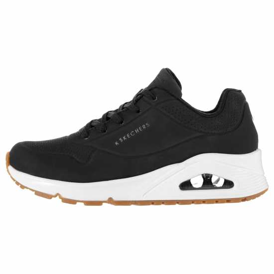 Skechers Uno Stand On Air Trainers Womens Black Дамски маратонки