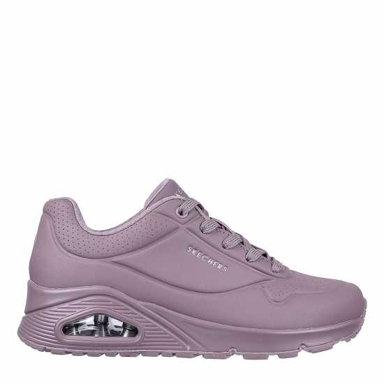 Skechers Uno Stand On Air Trainers Womens Purple Дамски маратонки