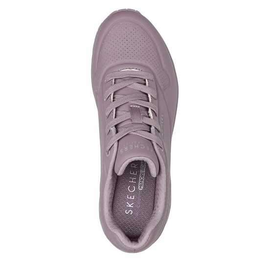 Skechers Uno Stand On Air Trainers Womens Purple Дамски маратонки