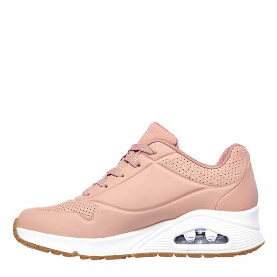 Дамски маратонки Skechers Uno Stand On Air Trainers Womens Роза Skechers Uno Stand On Air Trainers Womens Роза Дамски маратонки