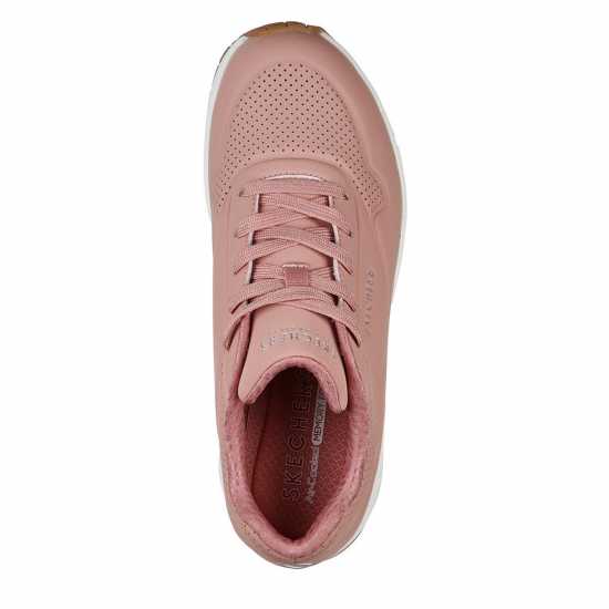 Skechers Uno Stand On Air Trainers Womens Rose Дамски маратонки