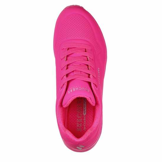 Skechers Uno Stand On Air Trainers Womens Hot Pink Дамски маратонки
