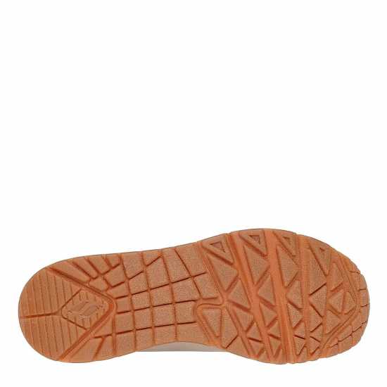 Skechers Uno Stand On Air Trainers Womens Nude/Metallic Дамски маратонки