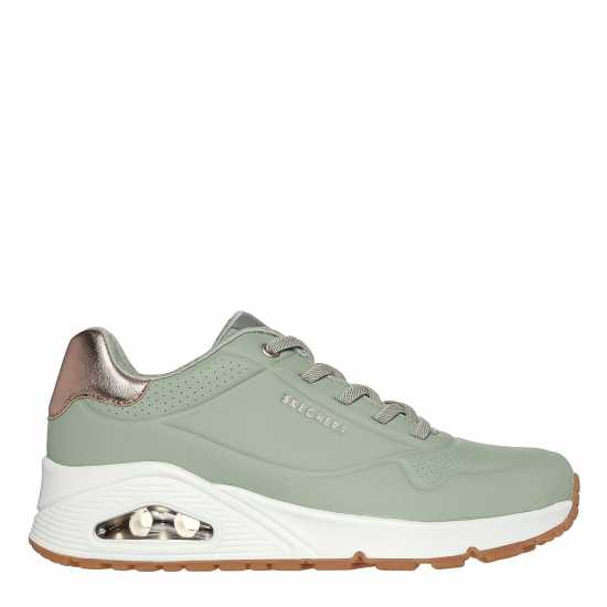 Дамски маратонки Skechers Uno Stand On Air Trainers Womens Шафран Skechers Uno Stand On Air Trainers Womens Шафран Дамски маратонки