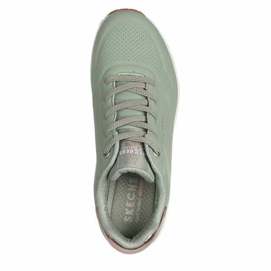 Дамски маратонки Skechers Uno Stand On Air Trainers Womens Шафран Skechers Uno Stand On Air Trainers Womens Шафран Дамски маратонки